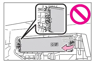 Toyota Corolla E210. Air conditioning filter