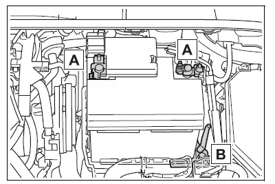 Toyota Corolla E210. Engine compartment