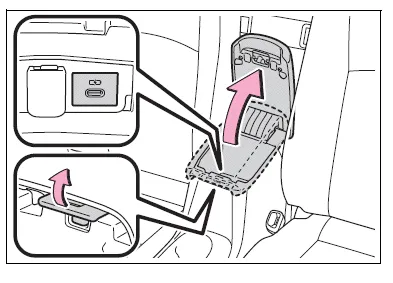 Toyota Corolla E210. Other interior features