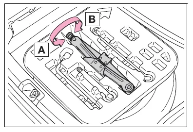 Toyota Corolla E210. Steps to take in an emergency