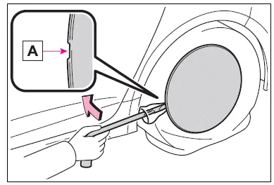 Toyota Corolla E210. Steps to take in an emergency