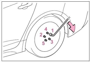 Toyota Corolla E210. Steps to take in an emergency