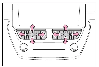 Toyota Corolla E210. Using the air conditioning system and defogger