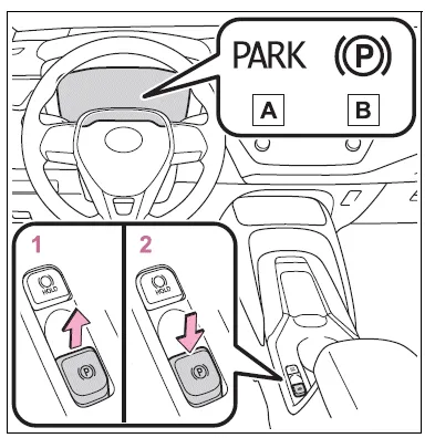 Toyota Corolla E210. Driving procedures