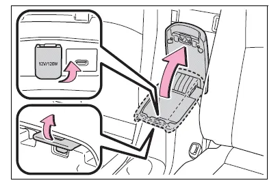 Toyota Corolla E210. Other interior features