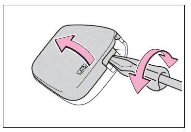 Toyota Corolla E210. Wireless remote control/electronic key battery